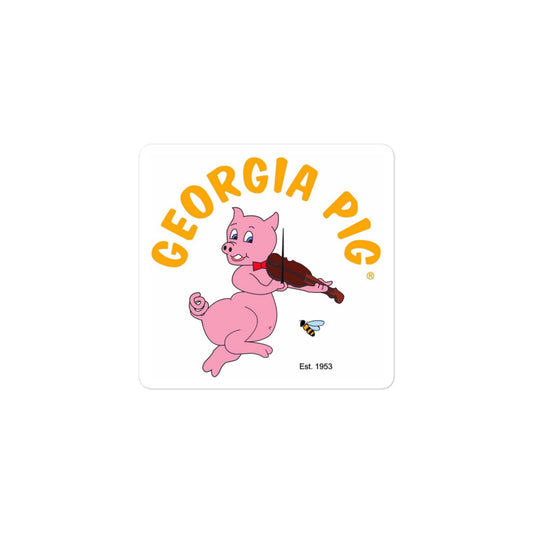 Official Georgia Pig Logo Sticker